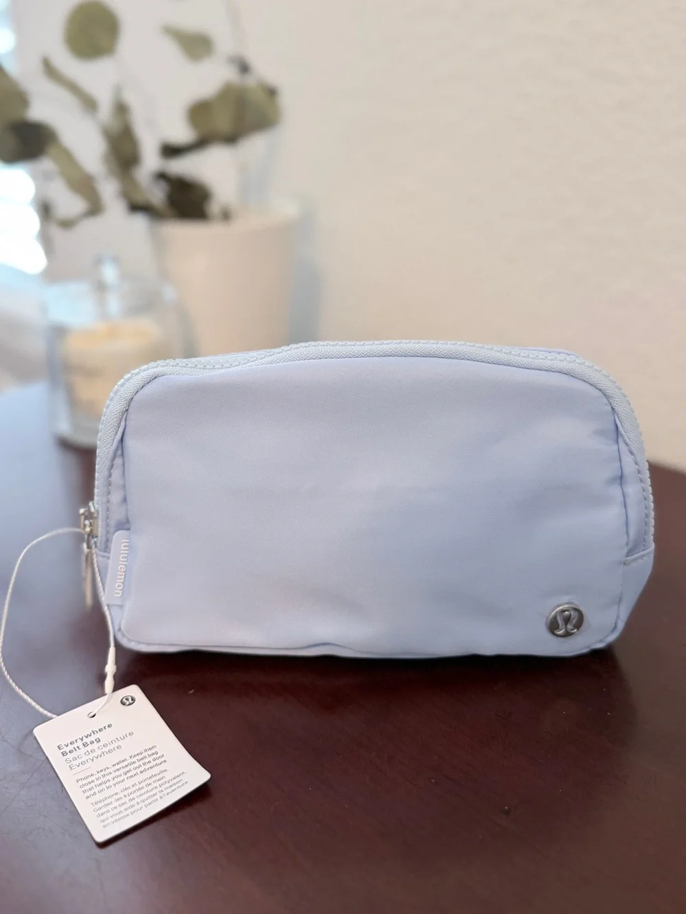 Lululemon Athletica Light Blue Everywhere Belt Bag 1L with gift bag! NWT
